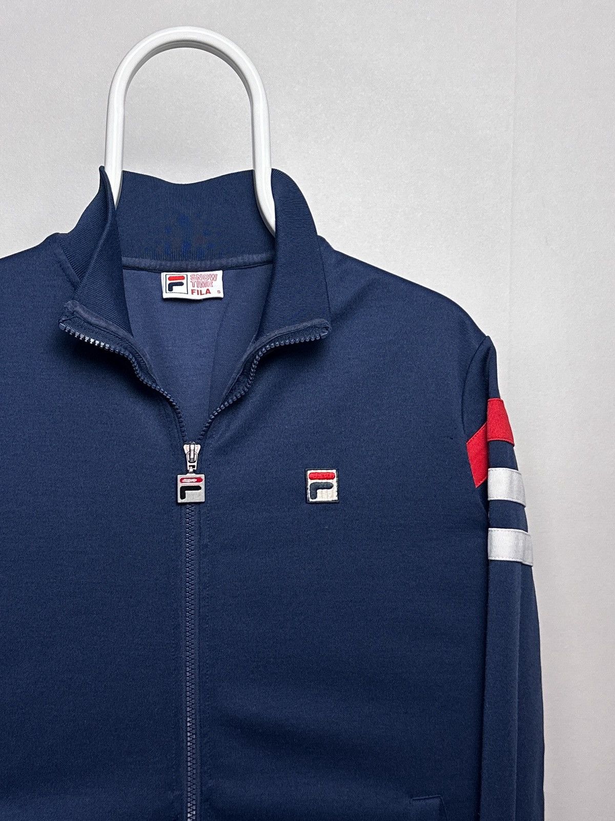Fila Vintage Fila Snow Time Track Zip Sportswear Jacket Size S Size US S / EU 44-46 / 1 - 3 Thumbnail