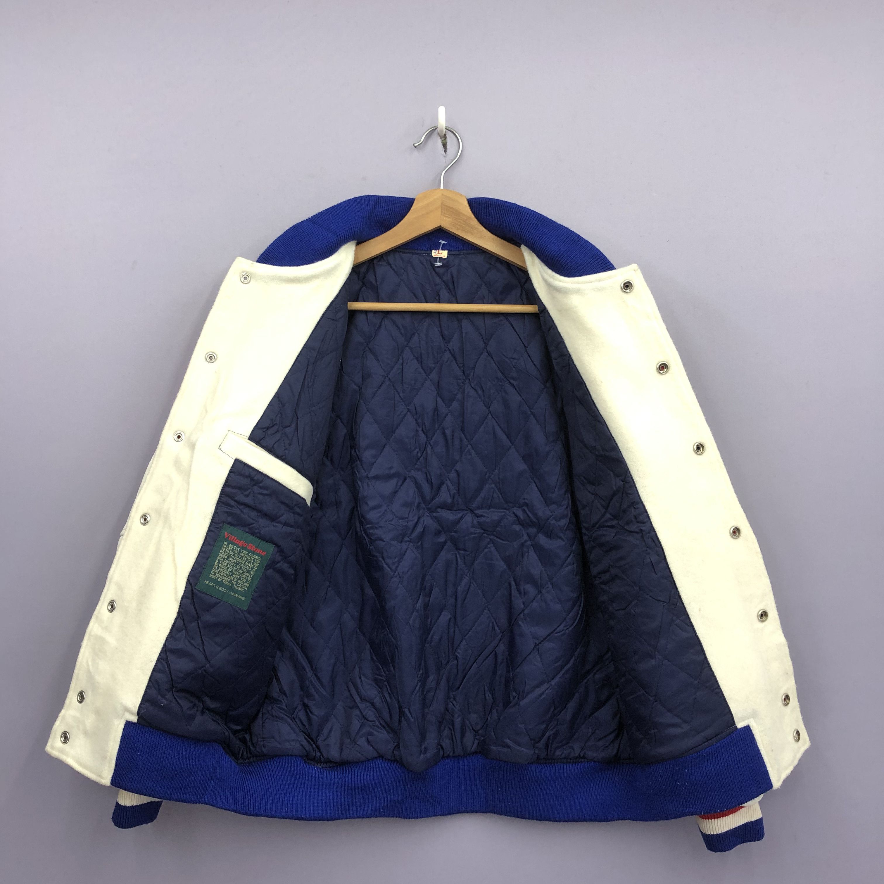 Vintage 80s Japanese Nihon University Medicine Varsity Wool Jacket Size US M / EU 48-50 / 2 - 8 Thumbnail