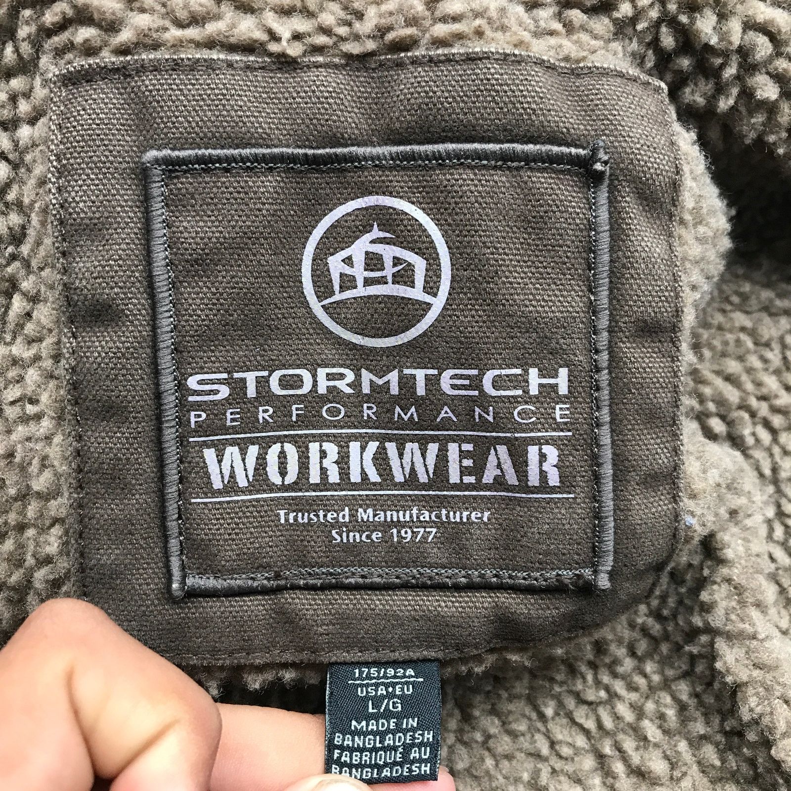 Stormtech Stormtech Performance Workwear Trucker Jacket Men L Brown Size US L / EU 52-54 / 3 - 4 Thumbnail