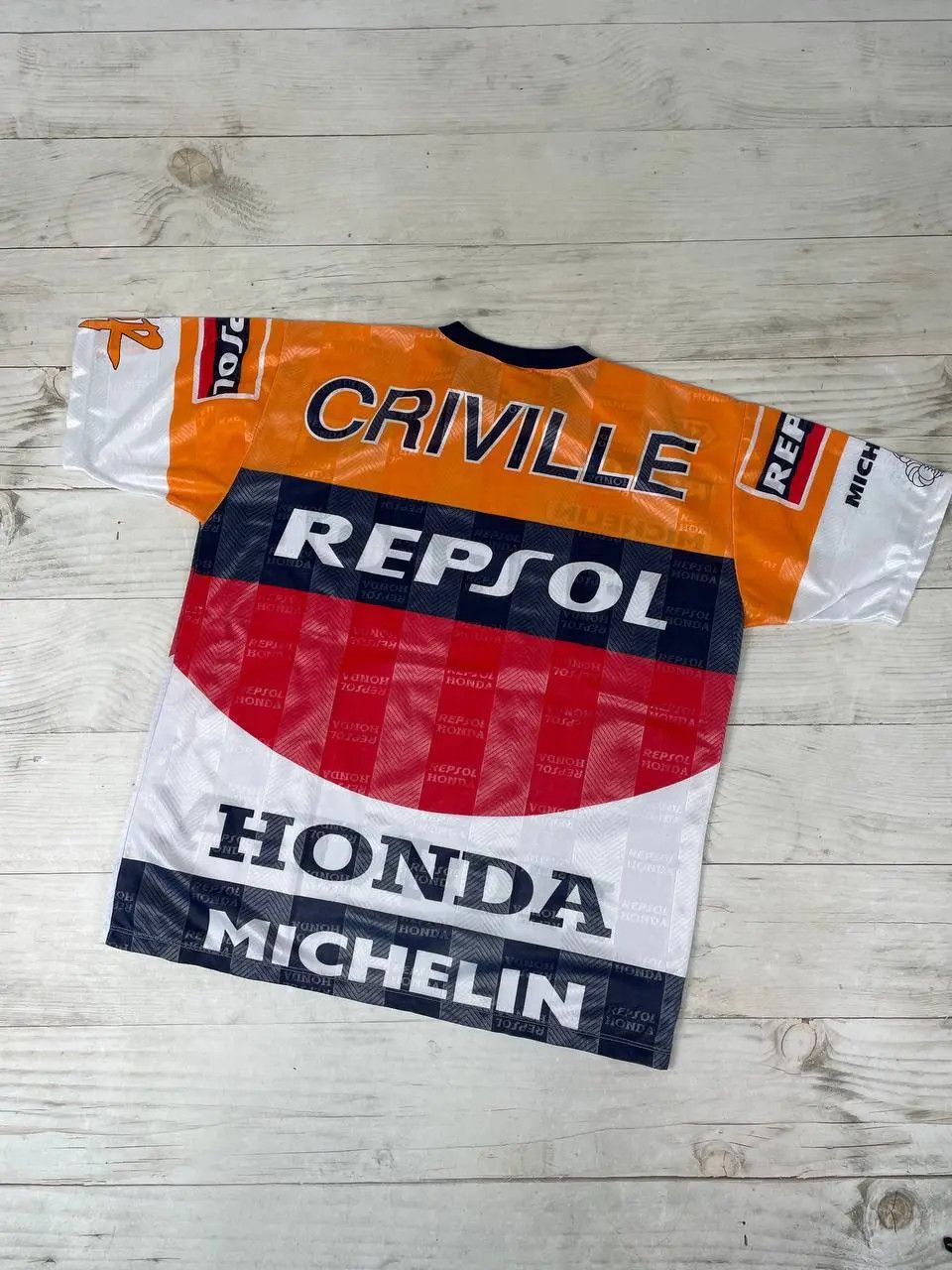 Honda Vintage Repsol Honda T-Shirt 90s Alex Criville MotoGP Bike Size US L / EU 52-54 / 3 - 15 Thumbnail