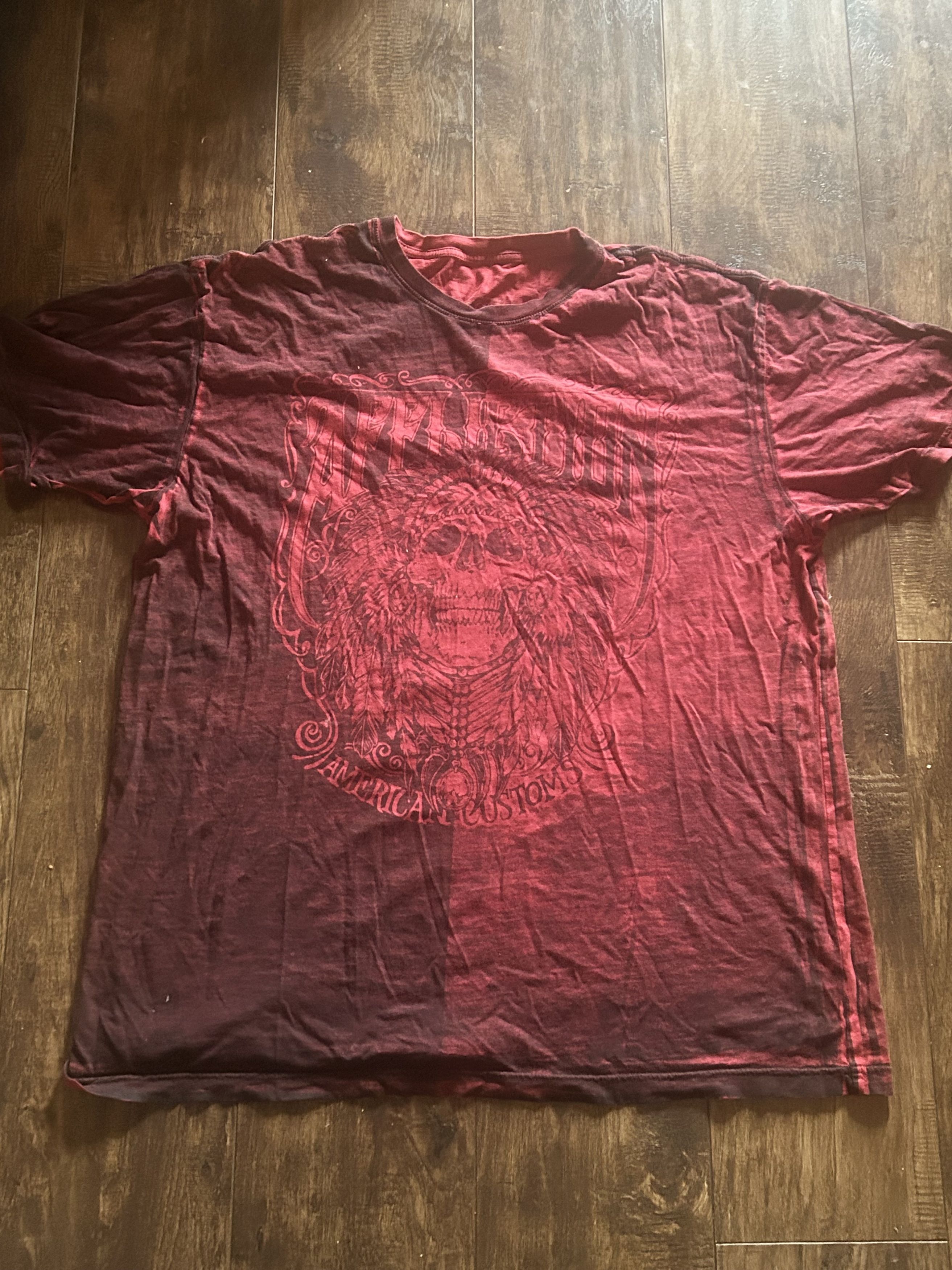 Affliction Vintage reversible Affliction tshirt Size US XXL / EU 58 / 5 - 5 Thumbnail