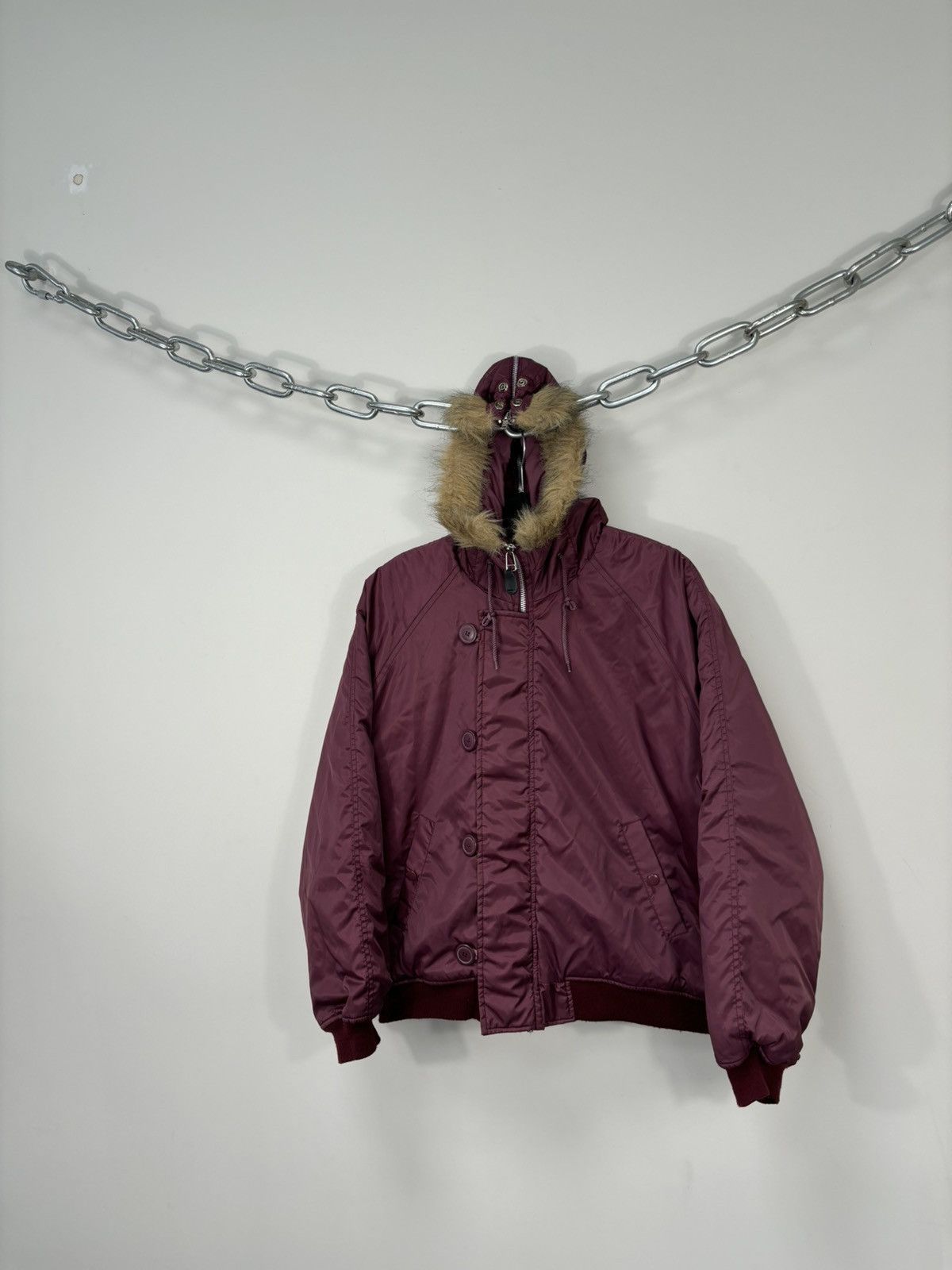 Vintage Vintage N-2B Flyer Avant Garde Army Military Bomber Jacket Size US M / EU 48-50 / 2 - 6 Thumbnail