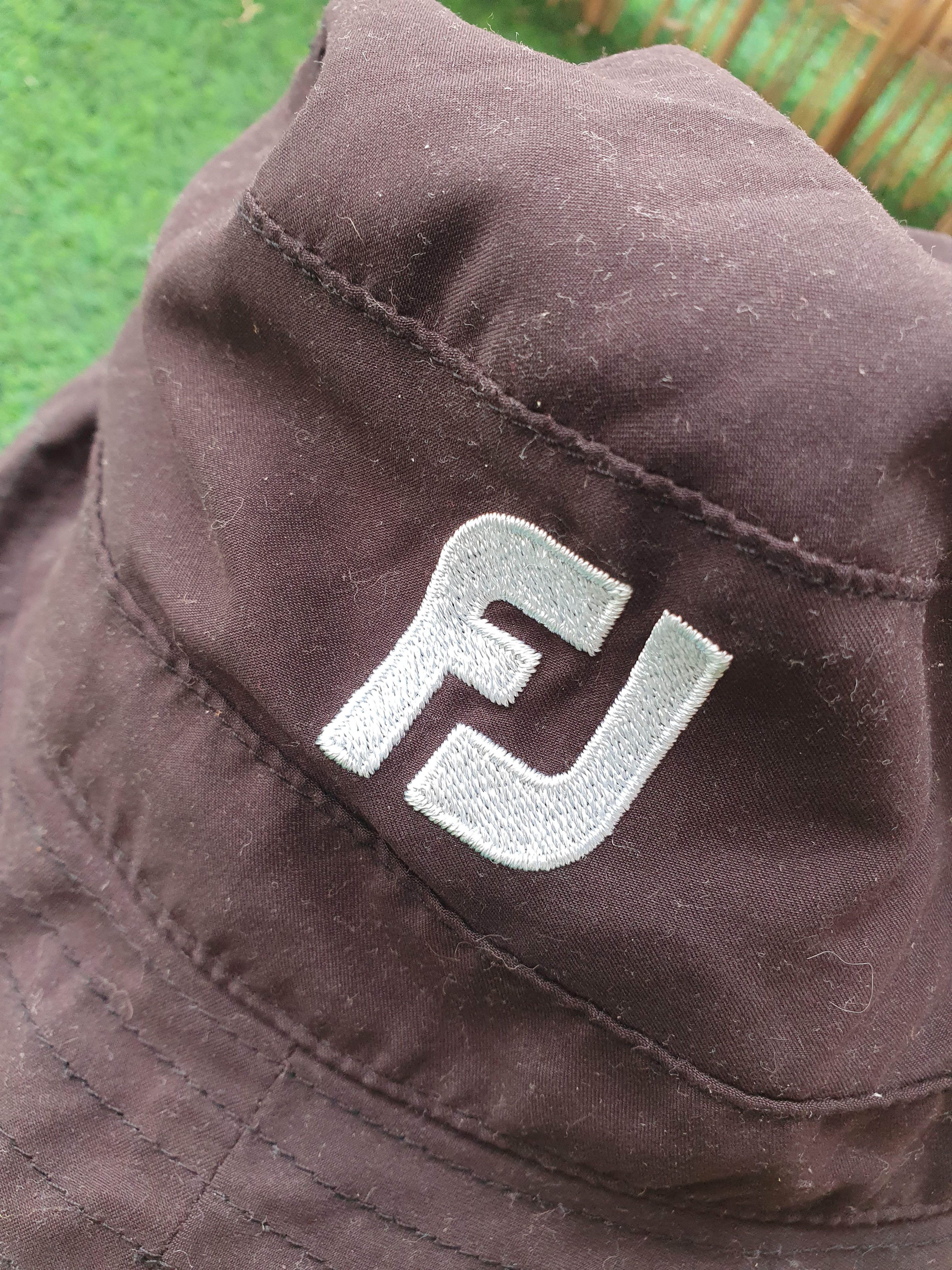 Footjoy Footjoy Dryjoys Bucket Hat Golf Cap Embroidered Logo Size ONE SIZE - 3 Thumbnail