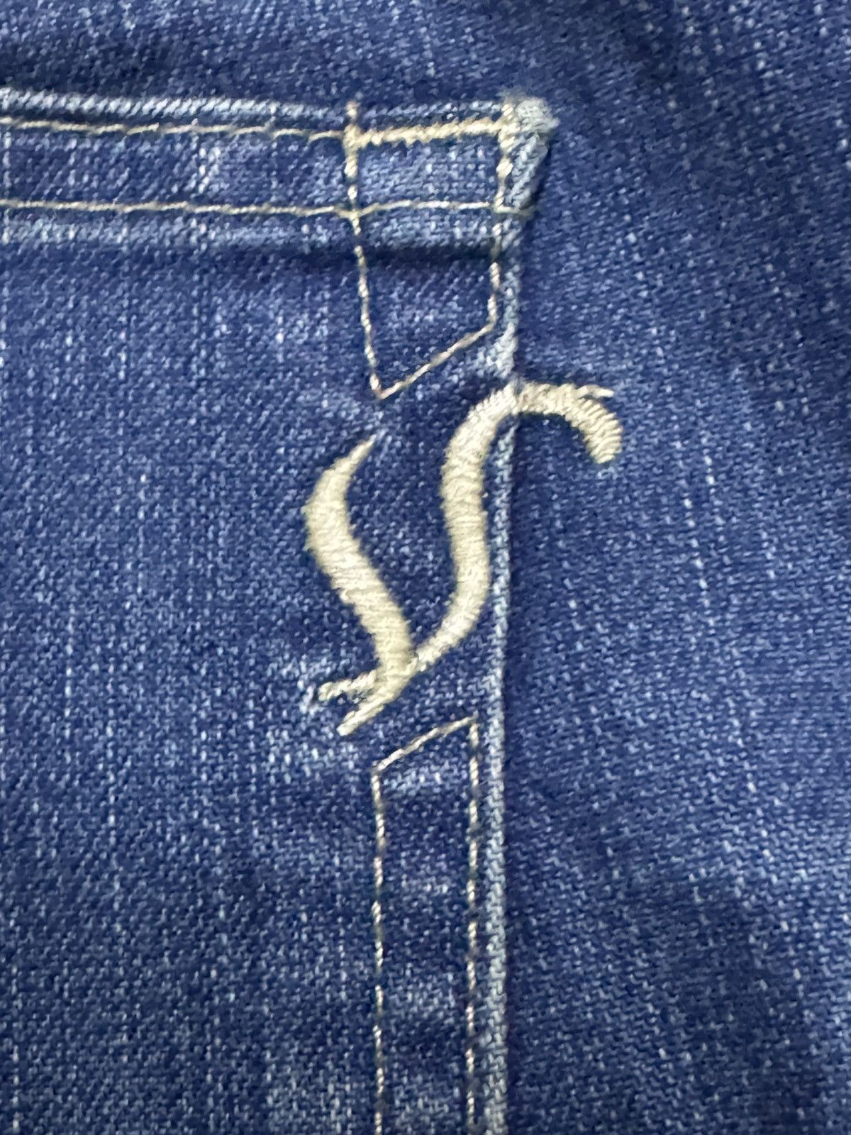 Japanese Brand Something Edwin Vienus Flare Bootcut Woman Jeans Size US 28 / EU 44 - 9 Thumbnail