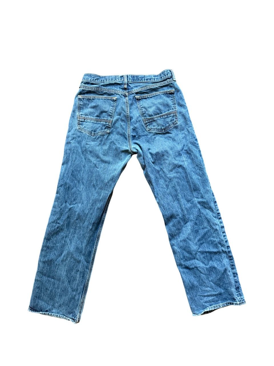 Arizona Jean Co. Vintage Arizona Jeans Co. Straight Legged Baggy Blue Denim Size US 33 - 3 Thumbnail