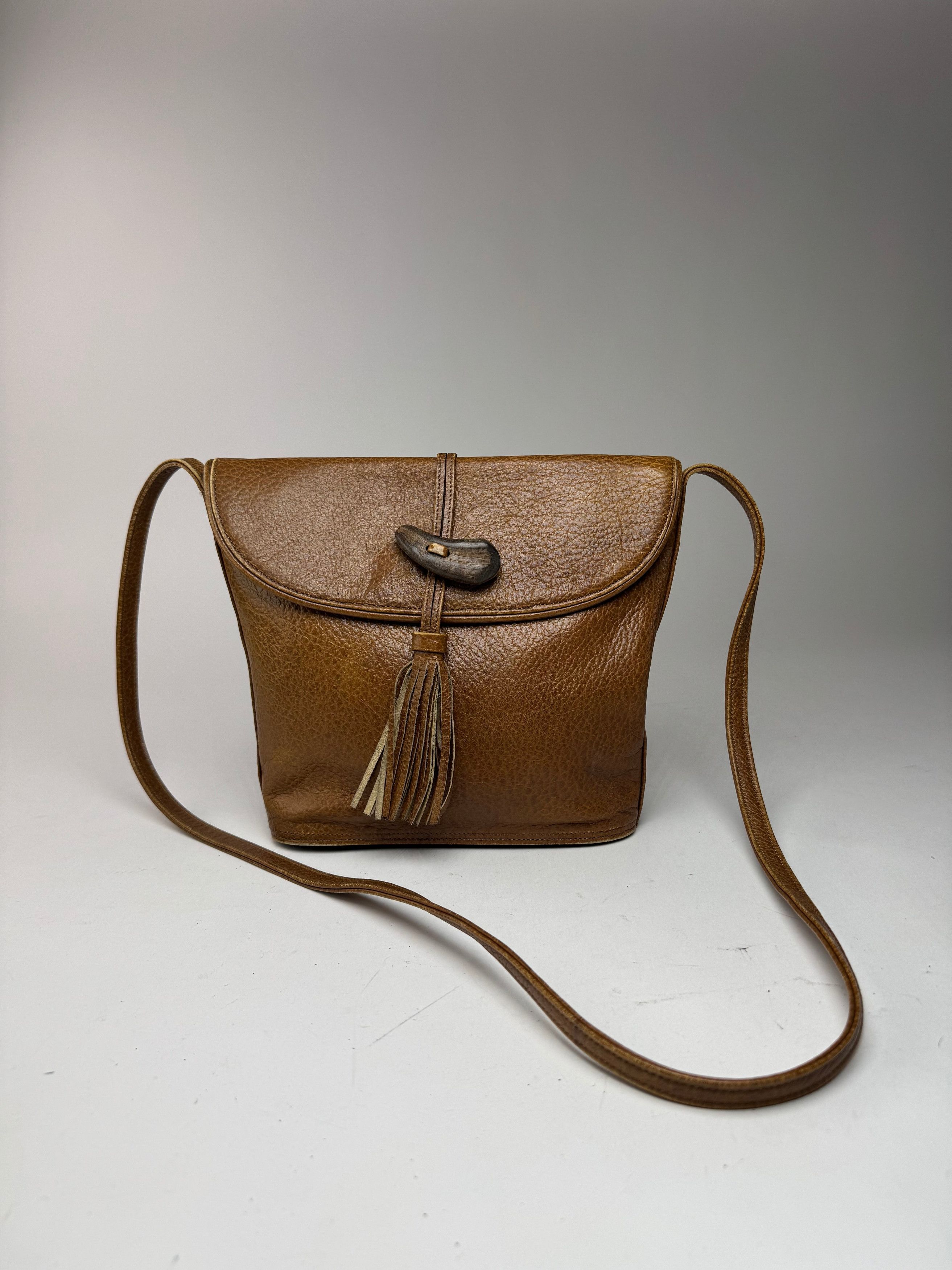 Yves Saint Laurent Vintage Mombasa Leather bag brown Size ONE SIZE - 1 Thumbnail