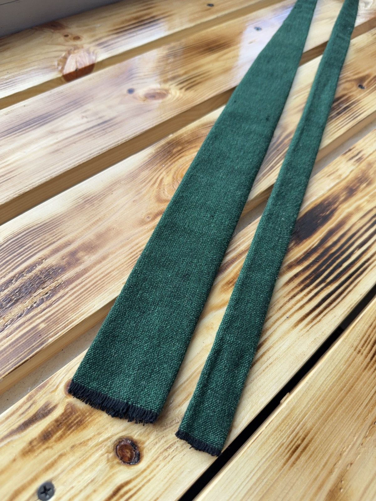 Japanese Brand Japanese Archive Retro 80s Issey Style Green Textured Linen Size ONE SIZE - 4 Thumbnail