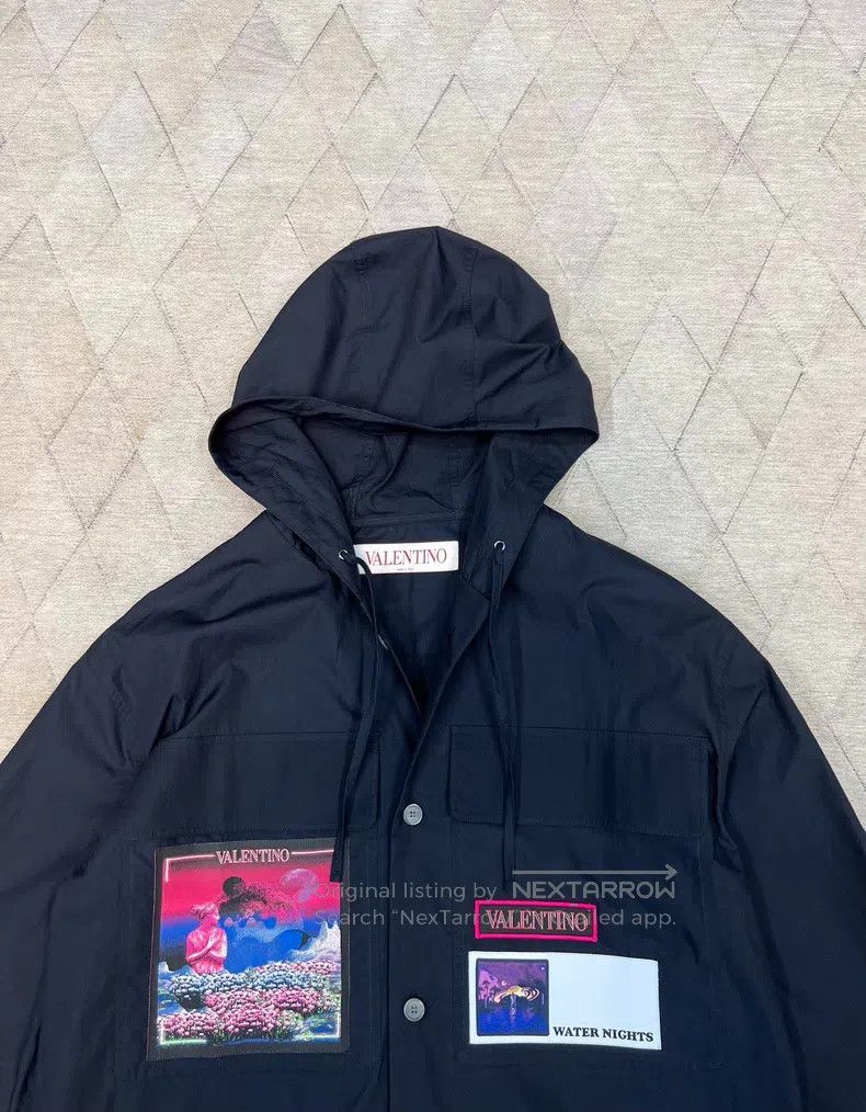 Valentino Valentino Hooded shirt jacket Size US S / EU 44-46 / 1 - 2 Thumbnail