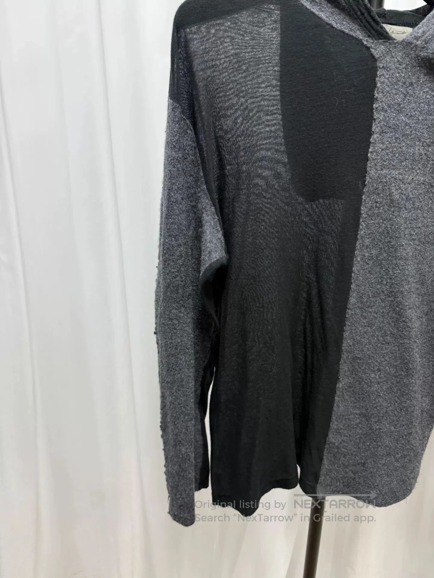 Yohji Yamamoto yohji yamamoto pour homme patchwork wool sweatshirt. Size US L / EU 52-54 / 3 - 3 Thumbnail