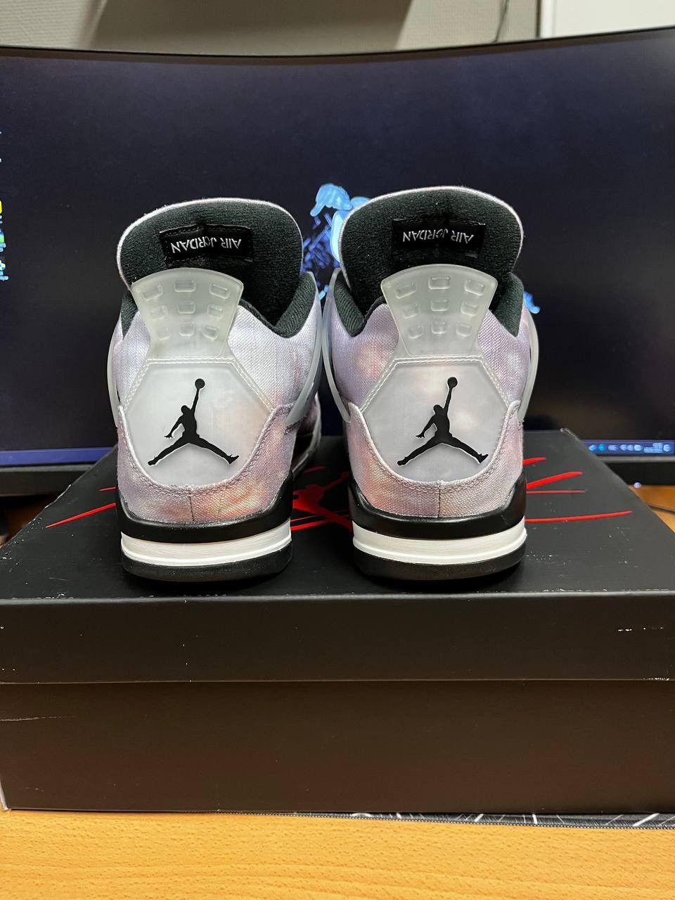 Jordan Brand Nike Air Jordan 4 Retro "Zen Master" Size US 7 / EU 40 - 2 Thumbnail