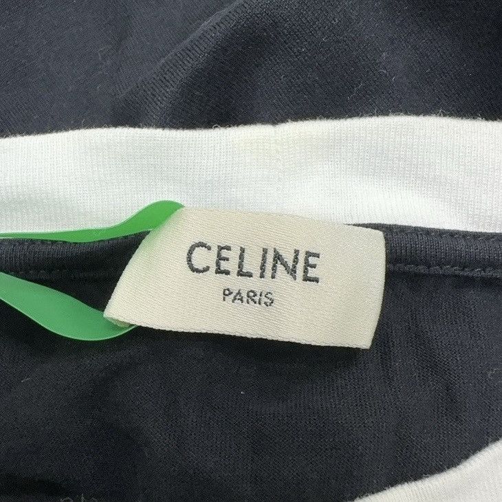 Celine Celine SS23 Paris T-shirt in cotton jersey Size XS / US 0-2 / IT 36-38 - 3 Thumbnail