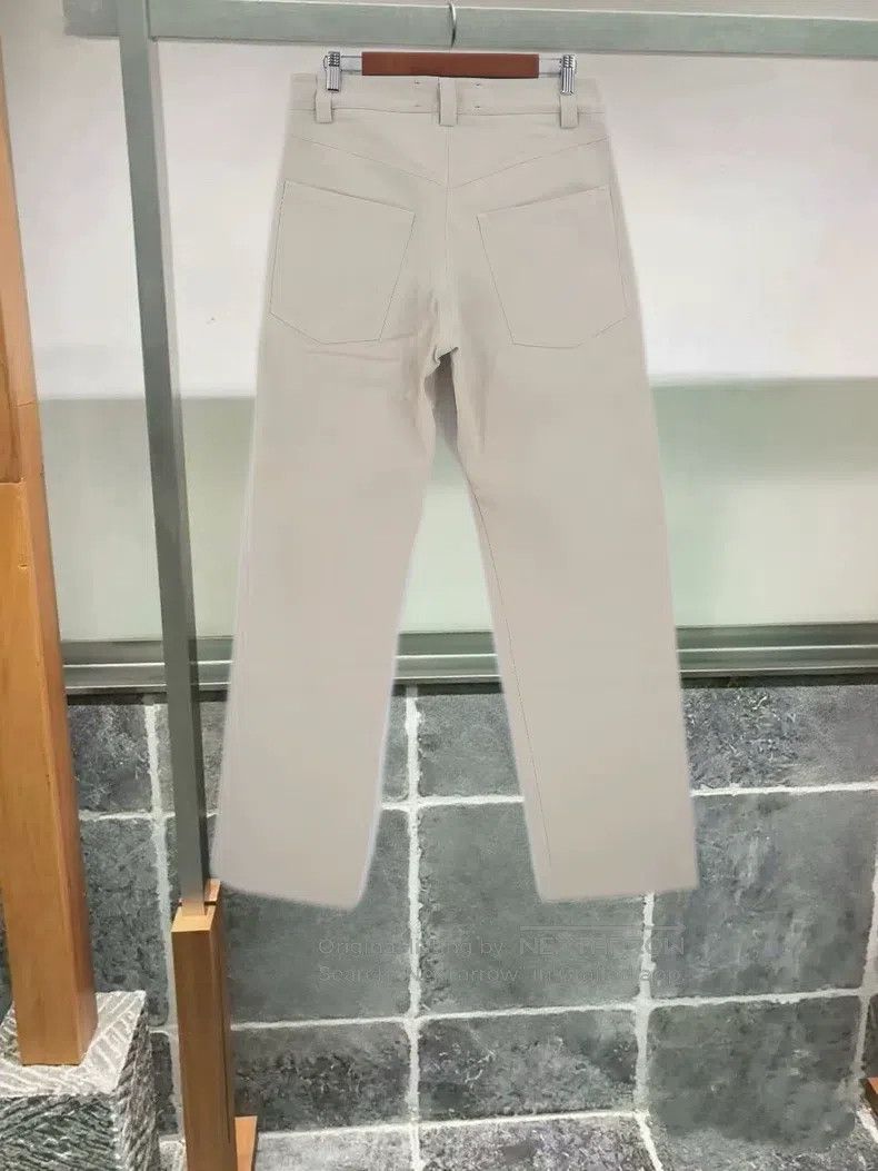 Song For The Mute SONG FOR THE MUTE Off-white floral pants Size US 32 / EU 48 - 2 Thumbnail