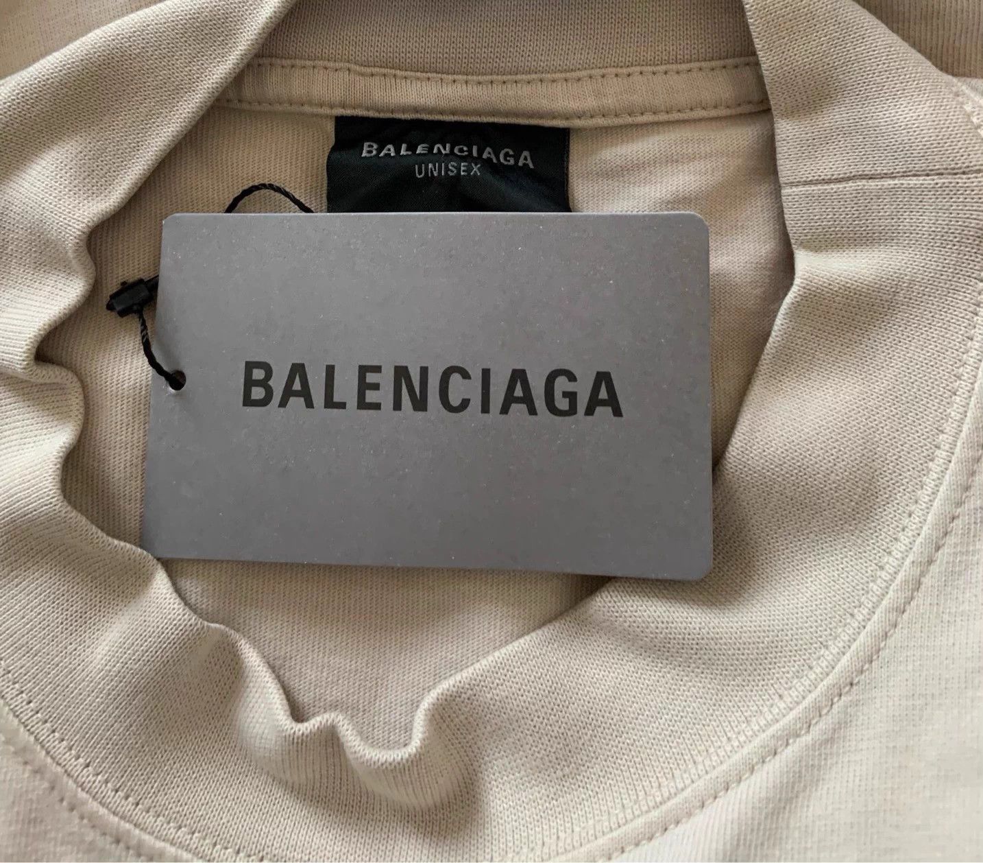 Balenciaga Balenciaga men's white logo print T-shirt 2 oversized Size US M / EU 48-50 / 2 - 5 Thumbnail