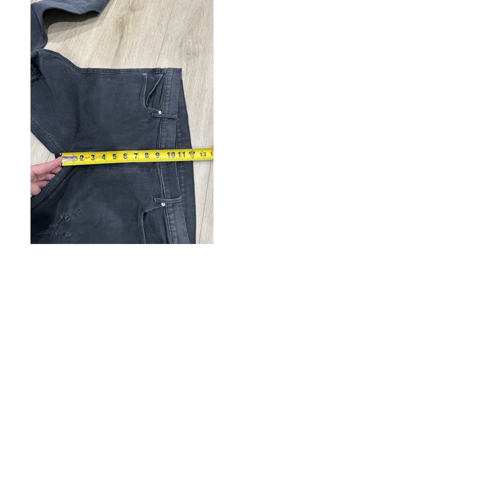 Rta RTA Jeans Slim Black 38x34 Men Jeans Slim Skinny 5-Pocket Denim Cotton Regular Inseam 34 Vintage No Size US 38 / EU 54 - 11 Thumbnail