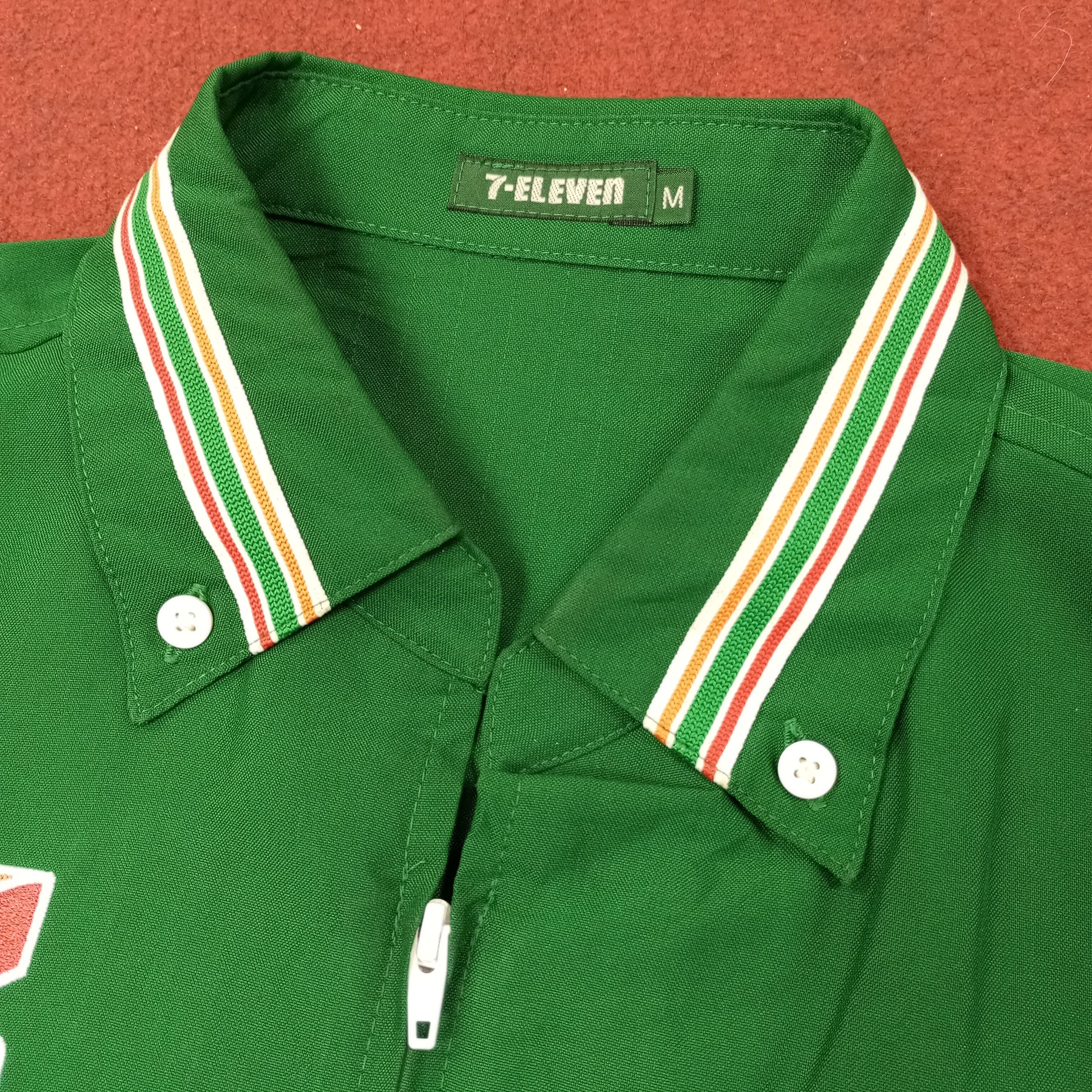 Vintage 7 Eleven Japanese Workwear Uniform Jacket c239n33 Size US M / EU 48-50 / 2 - 8 Thumbnail