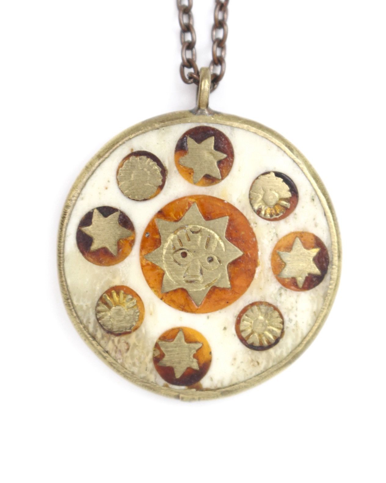 Hysteric Glamour 2000S YIN YANG & TIBETAN SUN REVERSIBLE PENDANT NECKLACE Size ONE SIZE - 2 Thumbnail