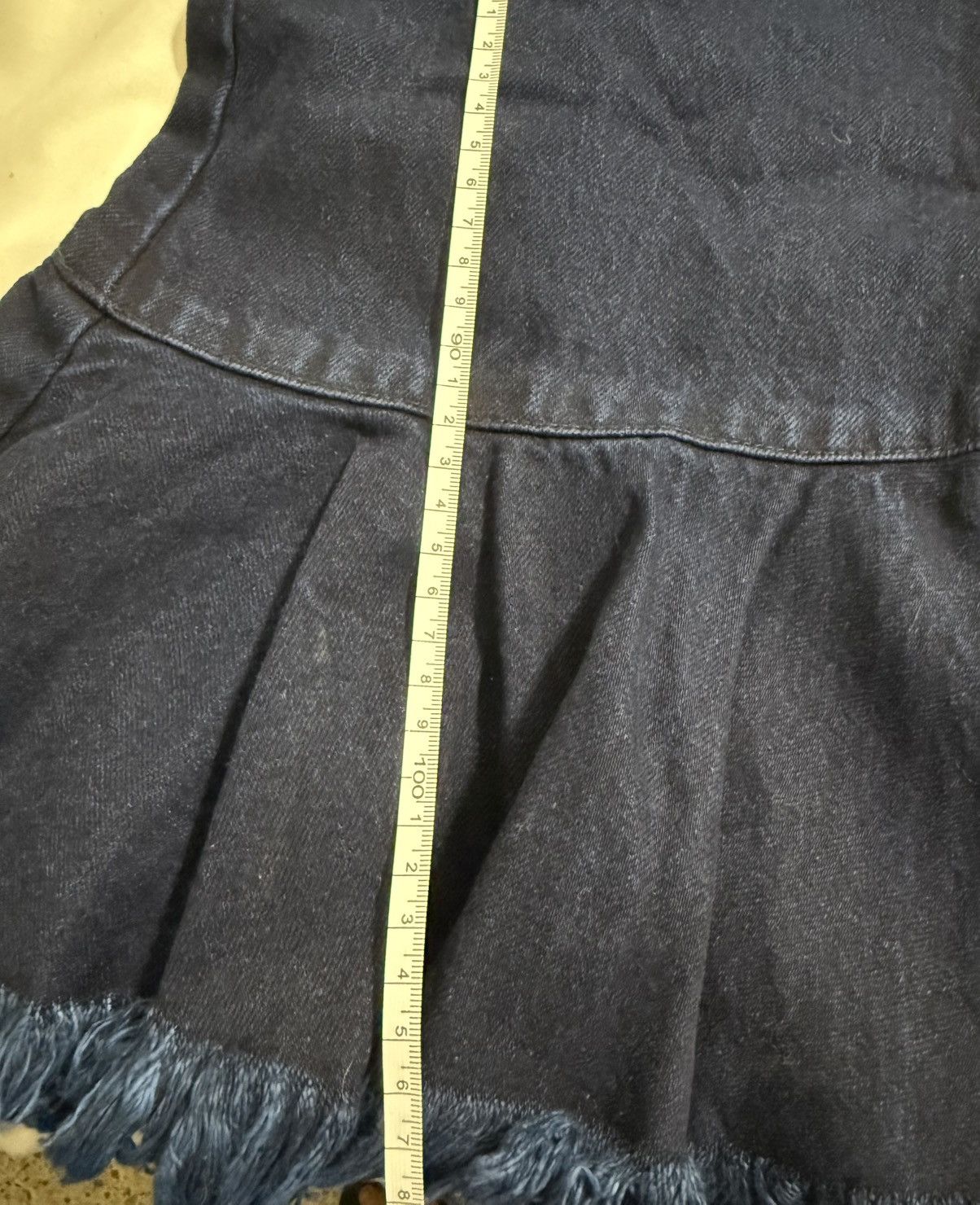 Marques'Almeida NWT Marquise Almeida denim flare/Raffle jeans frayed hem Size 25" / US 0 / IT 36 - 8 Thumbnail