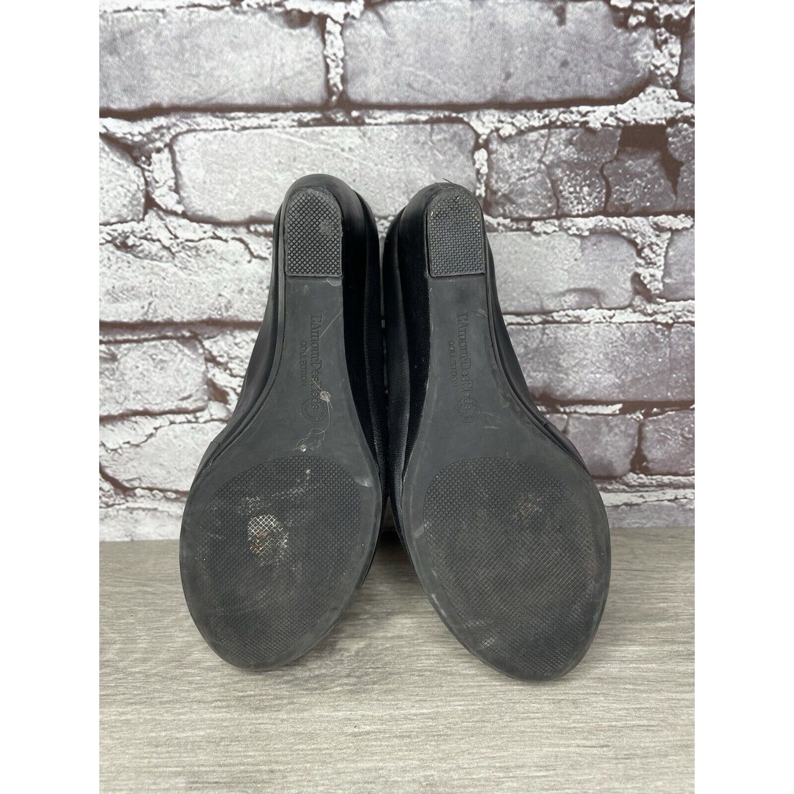 Other L'Amour Des Pieds Black Leather Strappy Wedge Open Toe Sanda Size US 7 / IT 37 - 17 Thumbnail