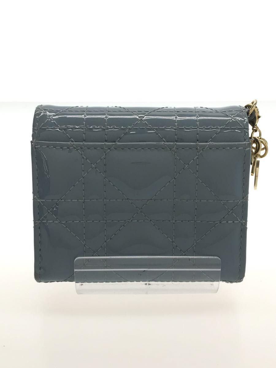 Dior Dior Tri-Fold Wallet Blue With Box Size ONE SIZE - 2 Thumbnail