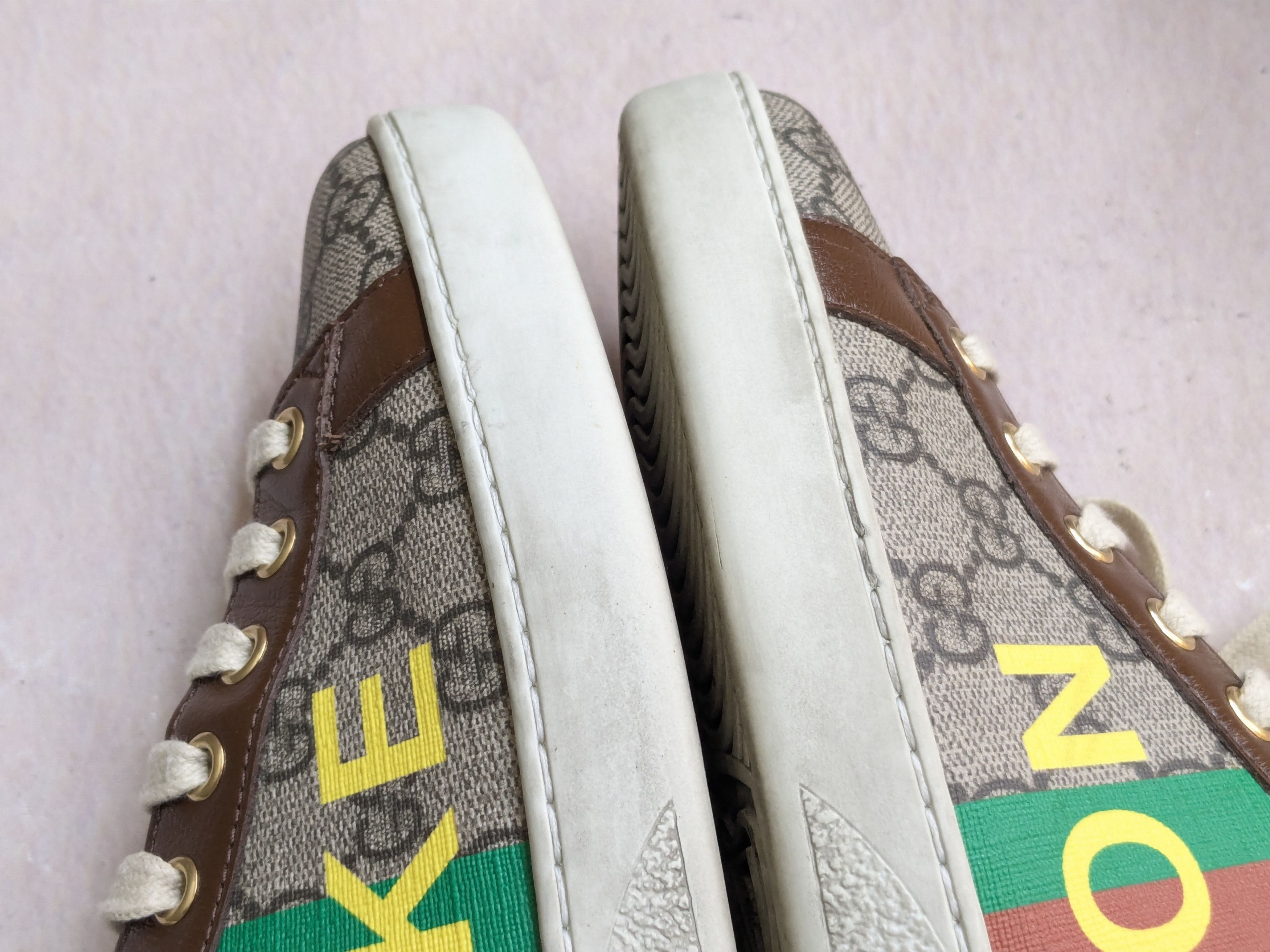 Gucci Gucci Ace Sneakers White 8.5 White Low Tops 636358 Size US 8.5 / EU 41-42 - 9 Thumbnail