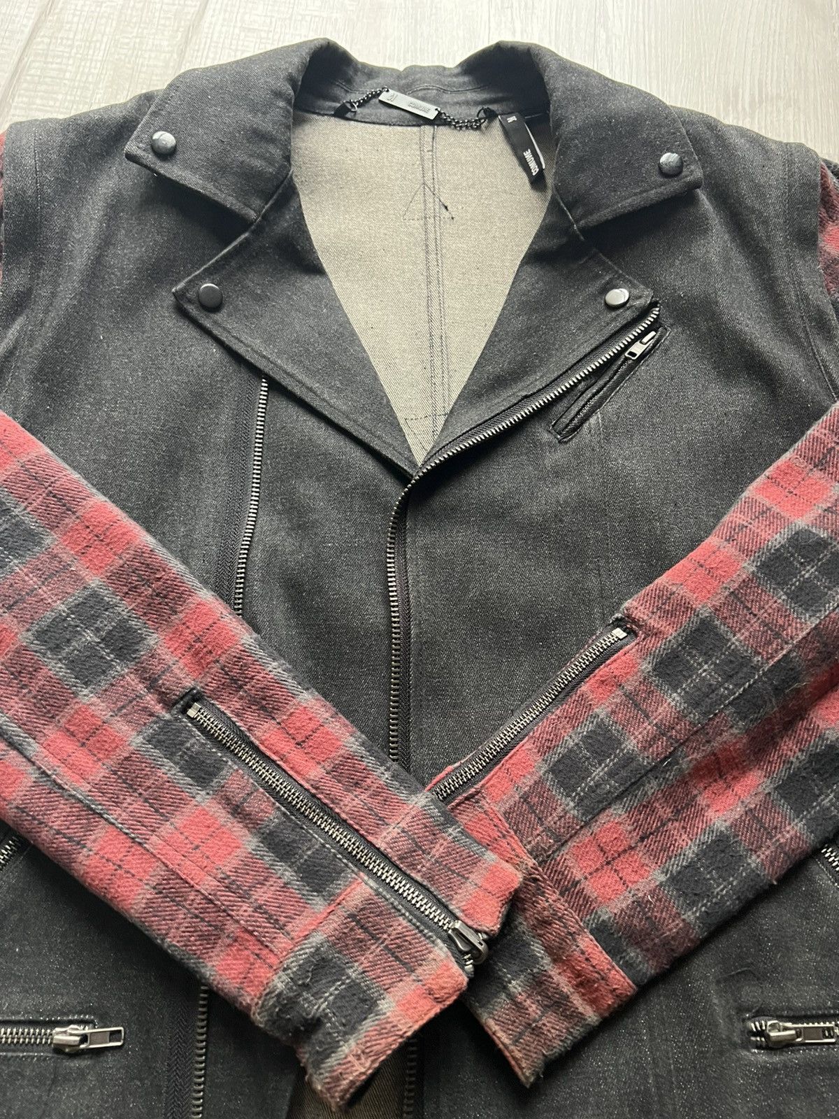 Comune Comune Denim Jacket Reversible Armsleeves Size US L / EU 52-54 / 3 - 7 Thumbnail