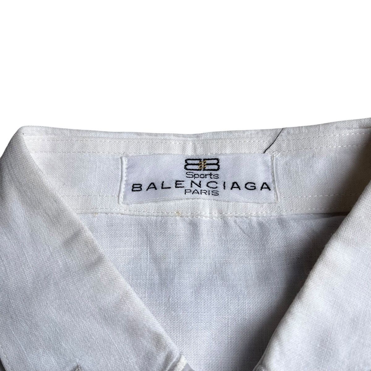 Balenciaga Balenciaga Paris Pocket Shirt Size US XL / EU 56 / 4 - 5 Thumbnail