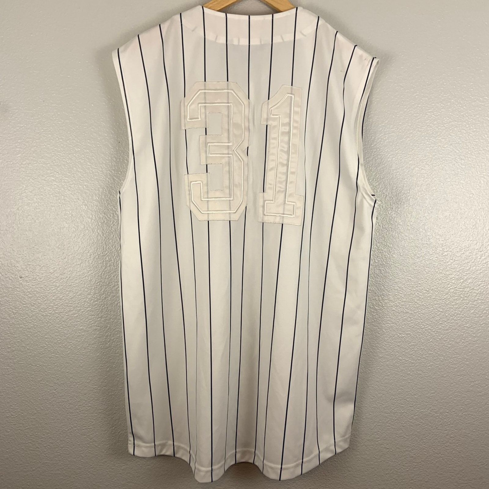 Nike Vintage Nike Baseball Jersey Size US L / EU 52-54 / 3 - 1 Thumbnail