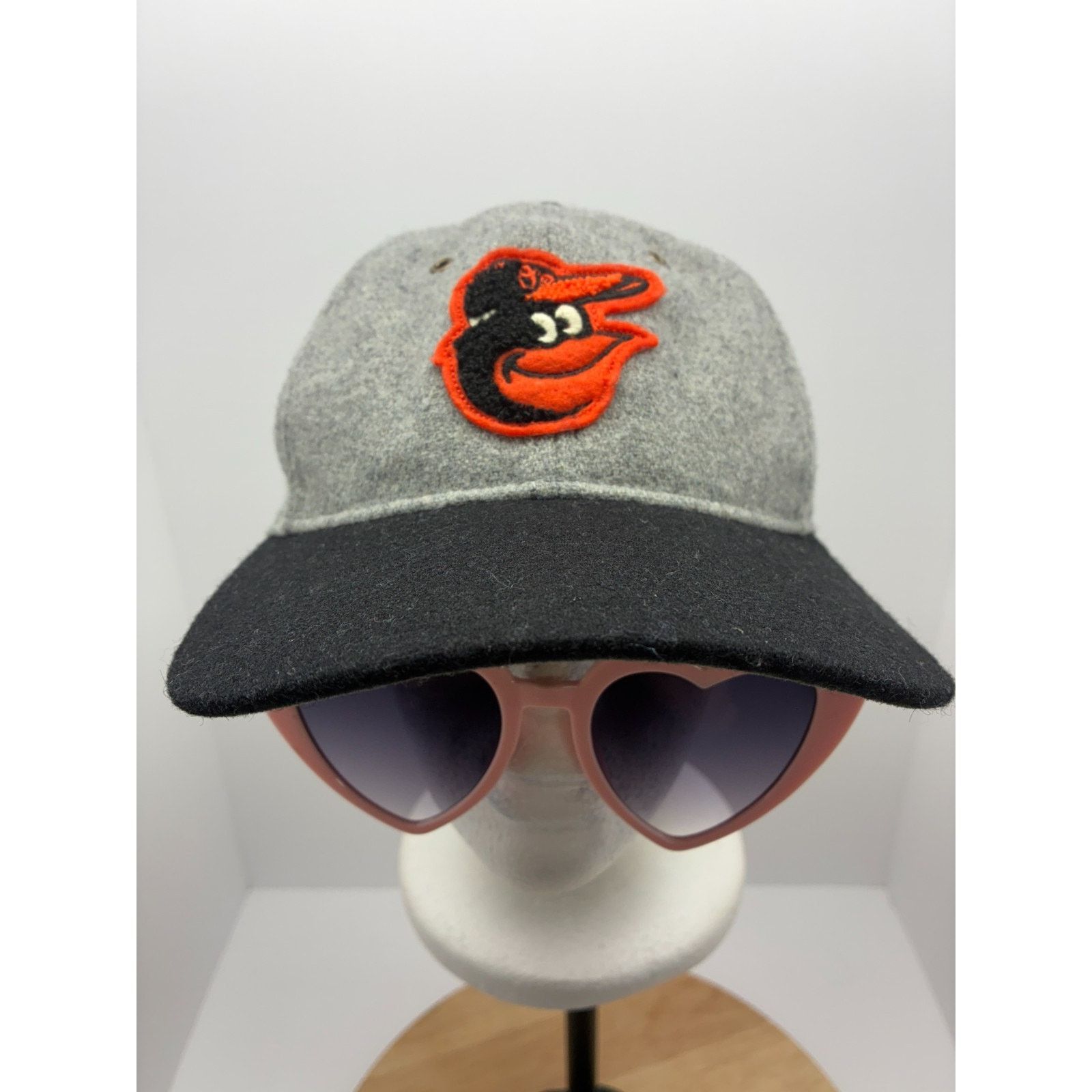47 Brand Baltimore Orioles ’47 Brand Wool Blend Strapback Hat Gray Size ONE SIZE - 4 Thumbnail