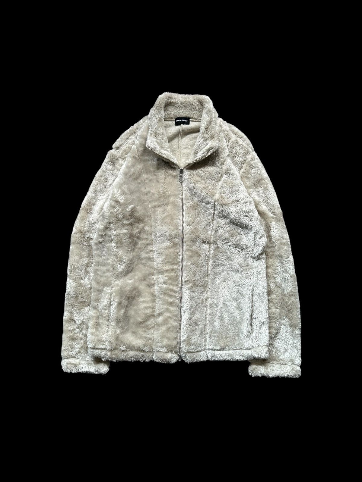 Boycott 00's Boycott fleece shaggy zipper jacket Size US M / EU 48-50 / 2 - 1 Thumbnail