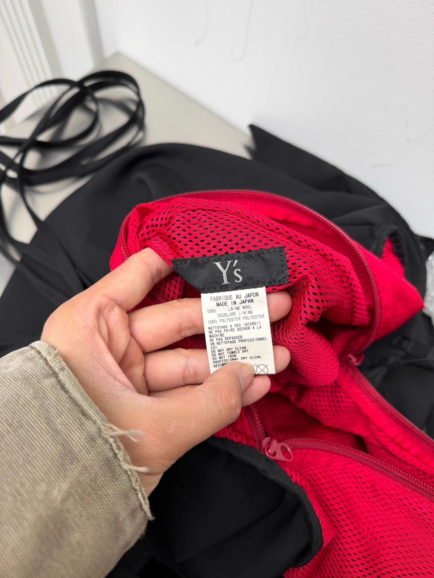 Yohji Yamamoto Yohji Yamamoto Y's Wool Ribbon Dumpling Crossbody Bag Size ONE SIZE - 5 Thumbnail