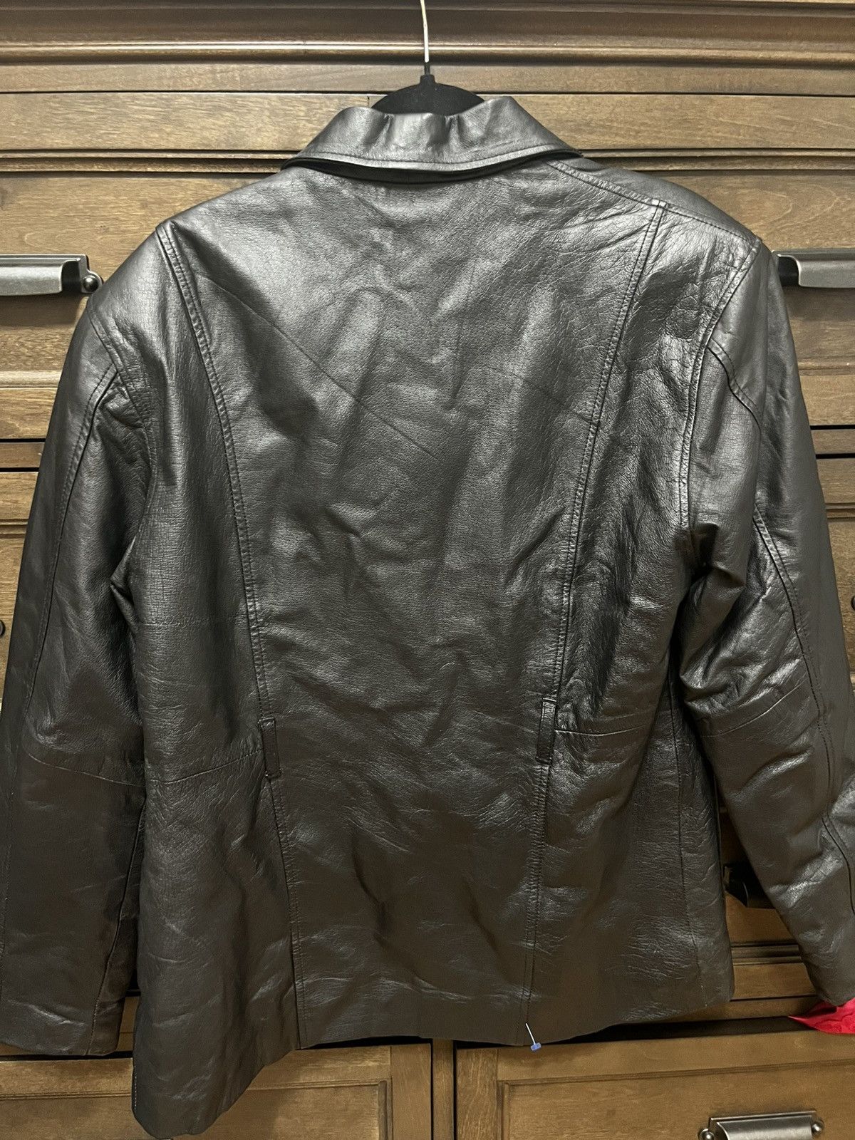 Vintage Vintage 90s Chicago Pure Leather Jacket Size US M / EU 48-50 / 2 - 2 Thumbnail