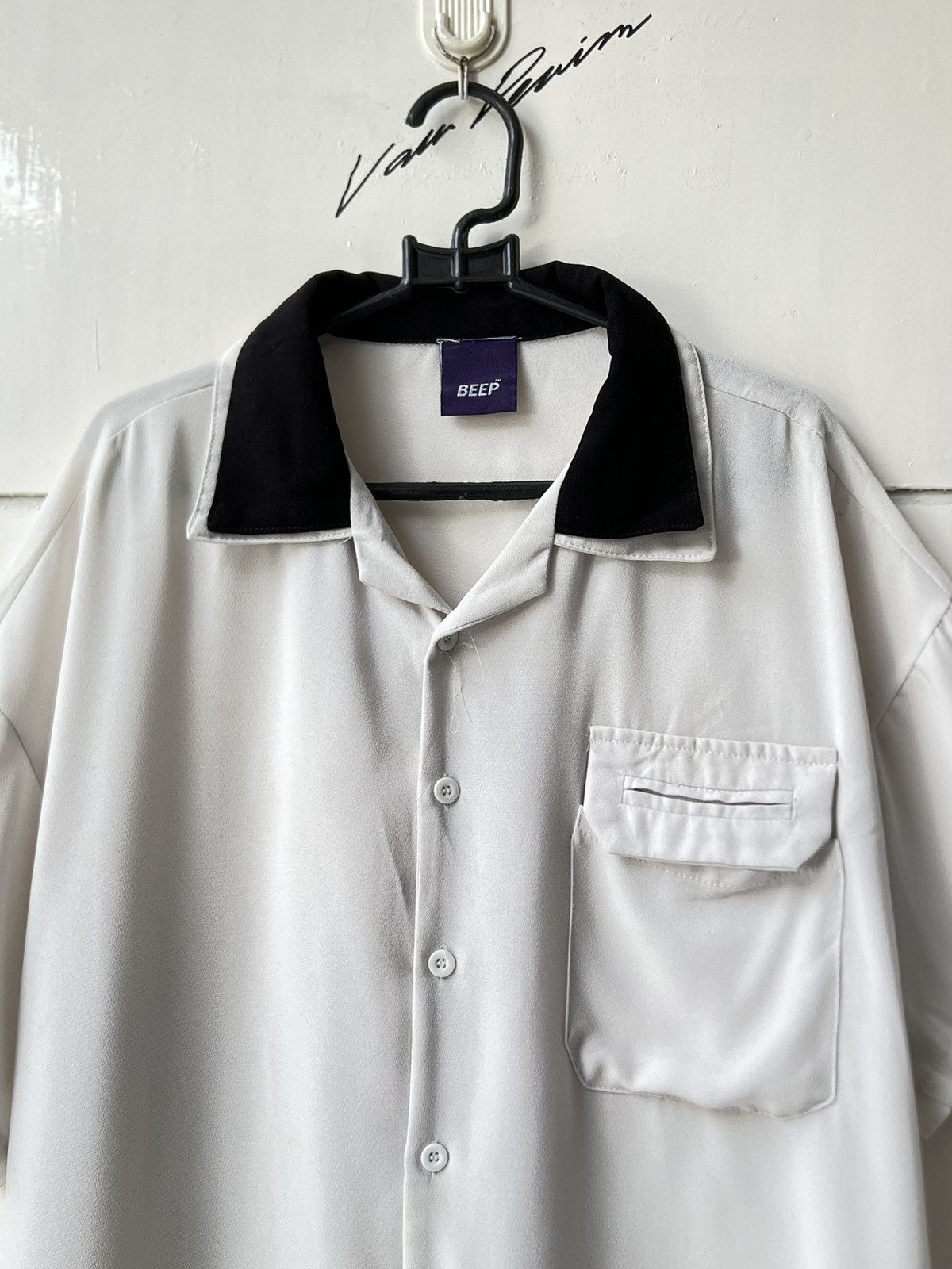 Other BEEP White Boxy Shirt Size US L / EU 52-54 / 3 - 3 Thumbnail