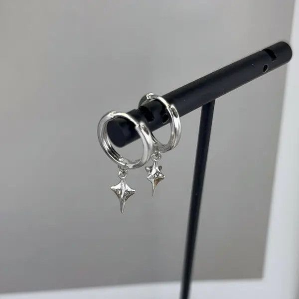 Other Star Dangle Drop Earrings for Men Women Size ONE SIZE - 2 Thumbnail