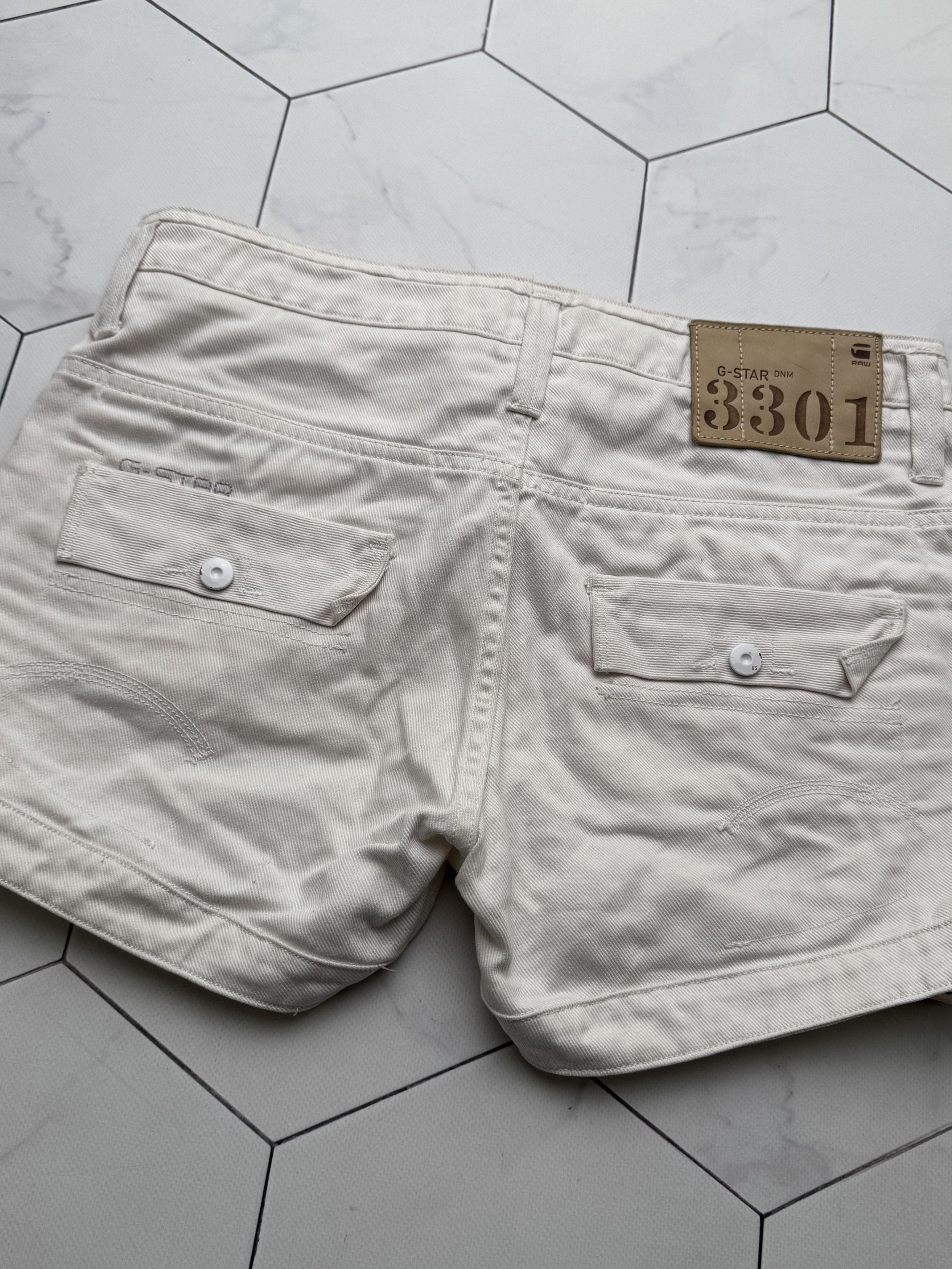 G-Star G Star Raw Vintage Womens Denim Shorts Low Rise Shorts B4 Size 27" / US 4 / IT 40 - 8 Thumbnail