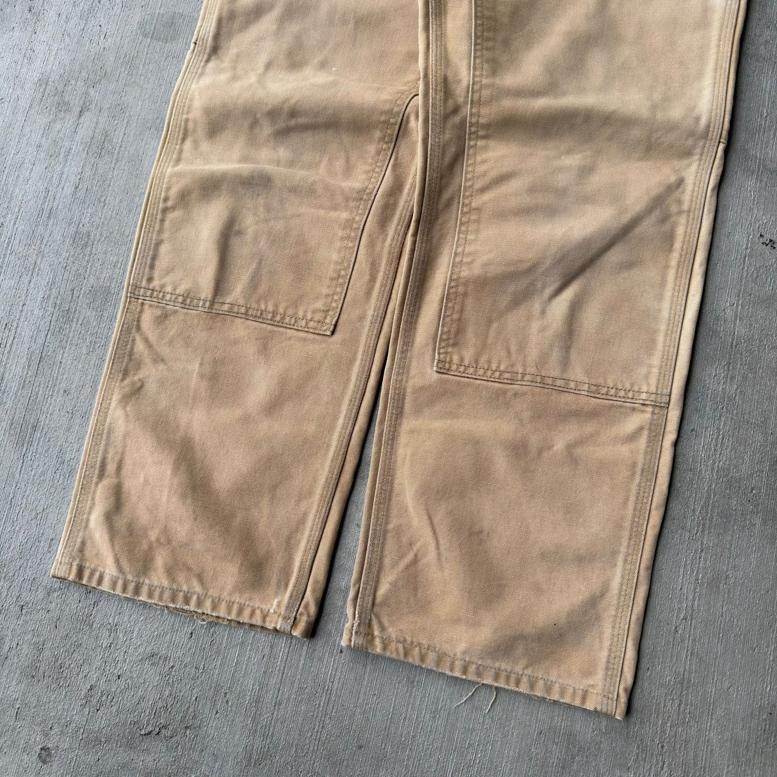Carhartt × Vintage Carhartt brown double knee work wear carpenter pants Size US 30 / EU 46 - 3 Thumbnail