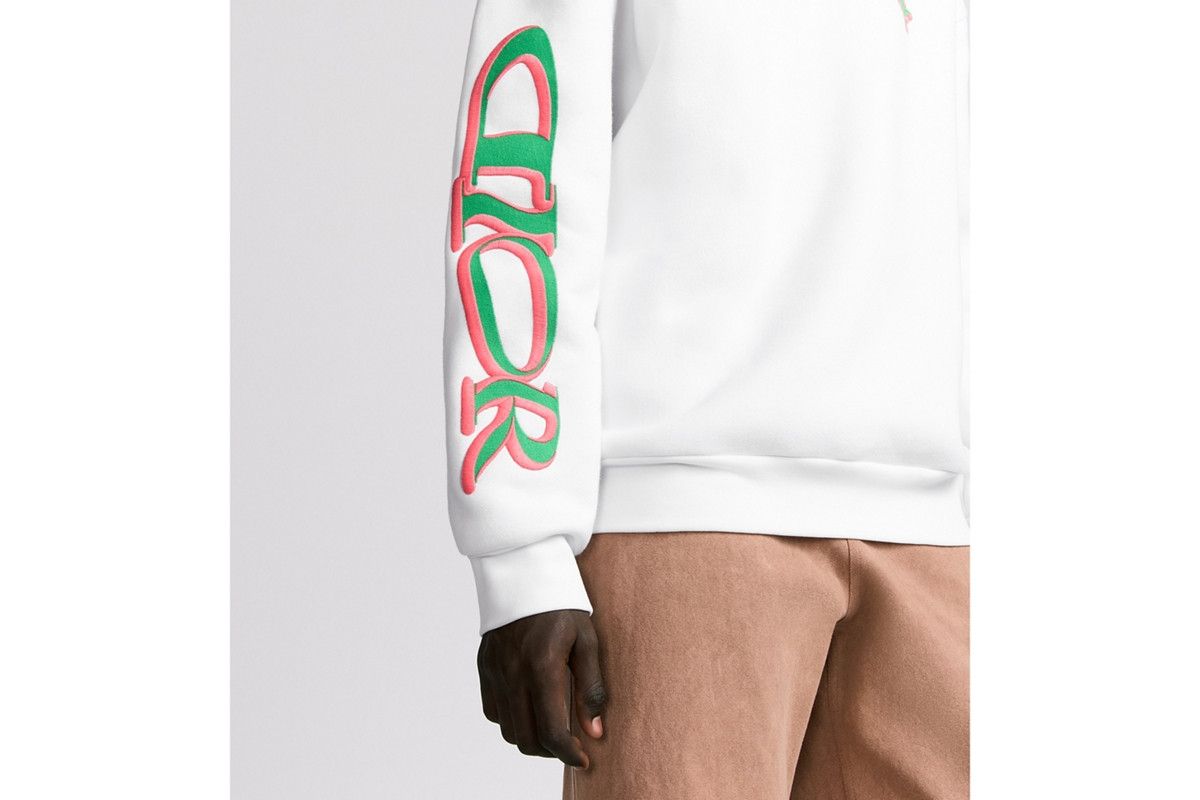 Dior o1bcso1str0326 Lewis Mamilton Sweatshirt in White Size US S / EU 44-46 / 1 - 6 Thumbnail