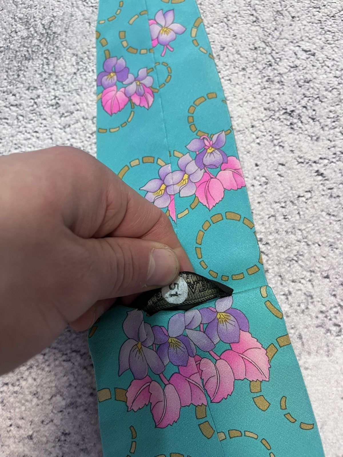 Leonard Paris Leonard Paris Men’s Ties 100% Silk Floral Made In Italy Size ONE SIZE - 5 Thumbnail