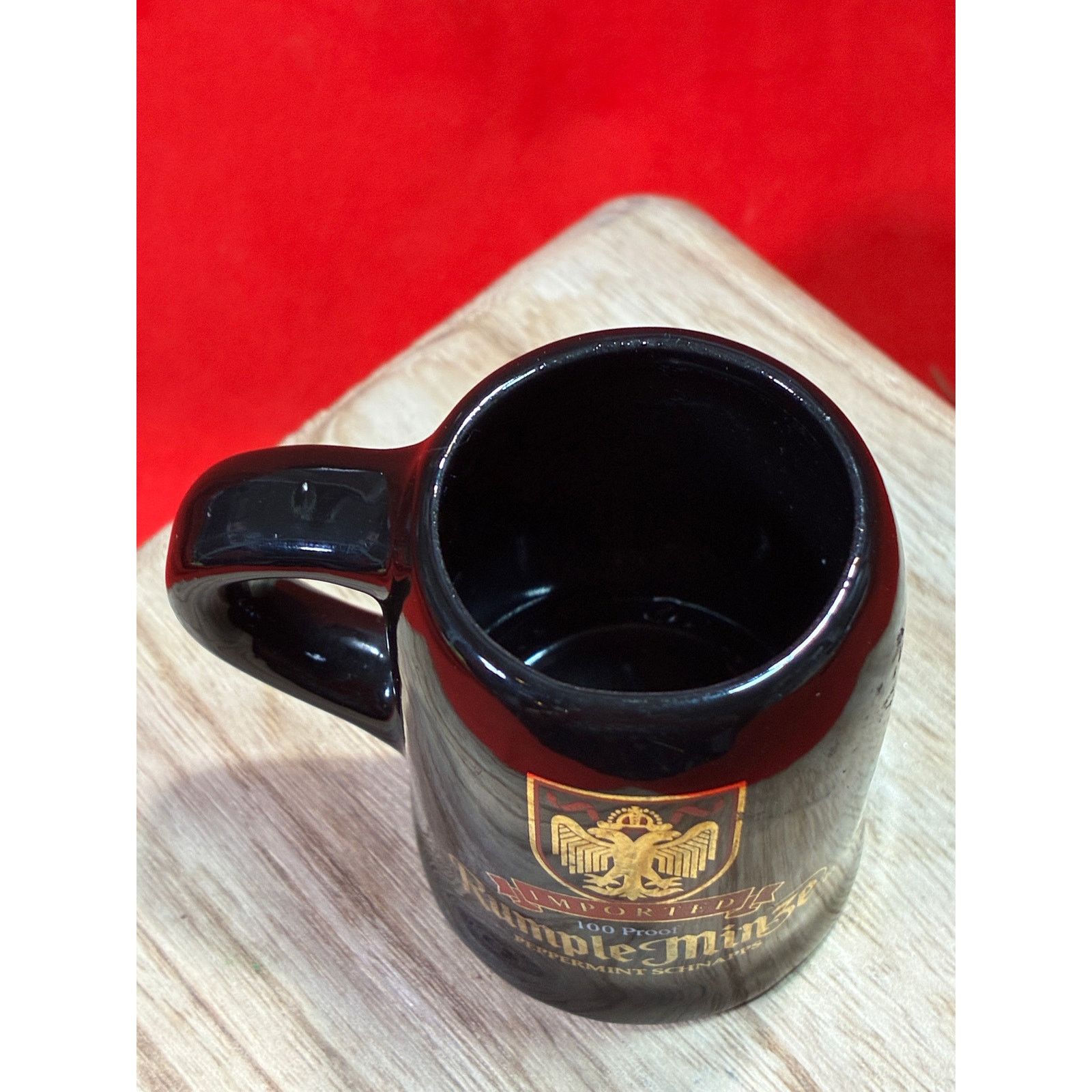 The Unbranded Brand Shot glass Rumple Minze (tm) 100 proof peppermint schnapps, Size 30 - 5 Thumbnail