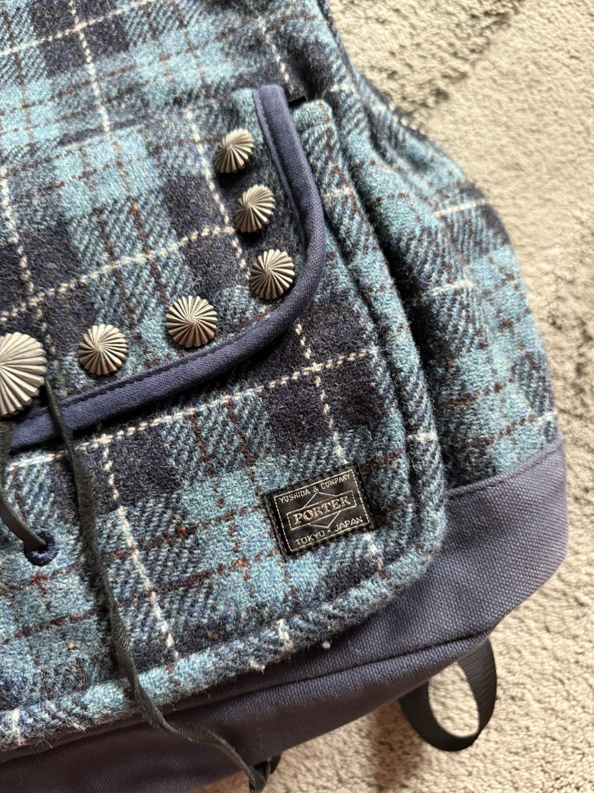 Harris Tweed × Neighborhood × Porter Neighborhood Porter Harris Tweed Concho Backpack Size ONE SIZE - 3 Thumbnail