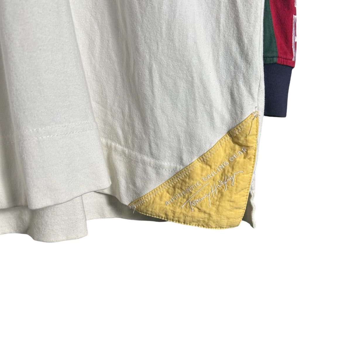 Tommy Hilfiger × Vintage Vintage 90s Tommy Hilfiger Big Logo Polo Shirt Size US M / EU 48-50 / 2 - 7 Thumbnail