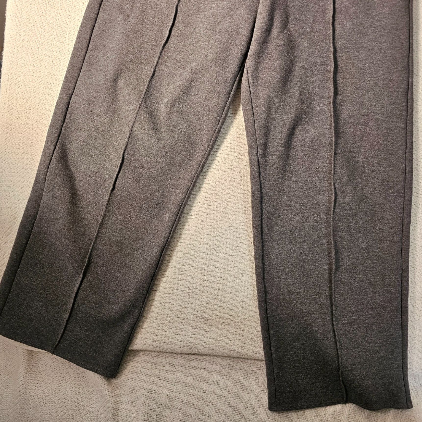 Everlane Everlane The Dream Pant M Pleated Pull On Cotton Blend Heather Gray Size 32" / US 10 / IT 46 - 2 Thumbnail