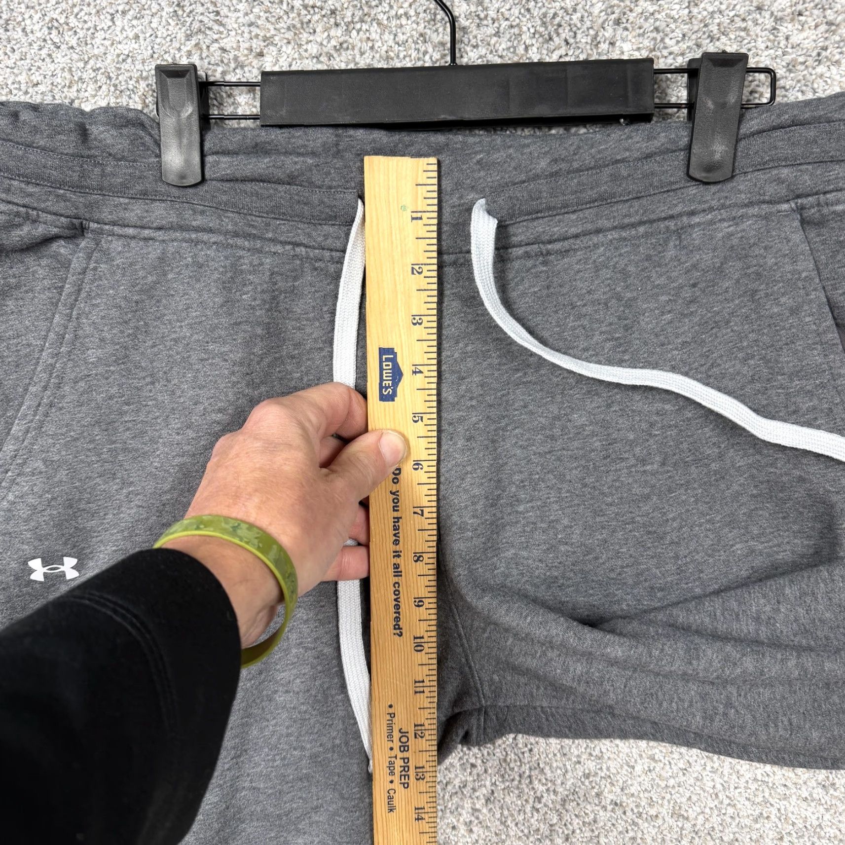 Under Armour Under Armour Pants Mens Large Gray Fleece Sweatpants Joggers 1366958 Size US 33 - 5 Thumbnail