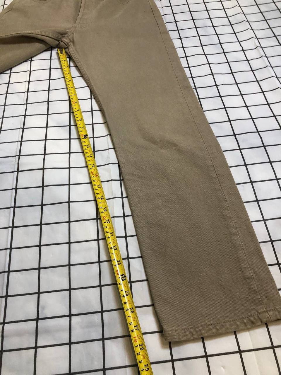 Levi's Levi's 501 Beige Vintage Denim Jeans 30x30 Size US 30 / EU 46 - 5 Thumbnail
