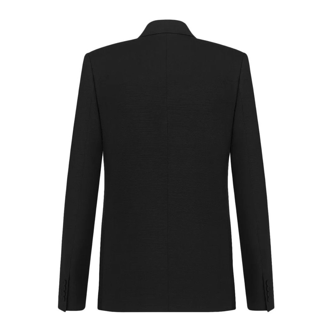 Dior DIOR $3900 Black Wool Oblique Jacket New & Authentic (Men's Size US L / EU 52-54 / 3 - 2 Thumbnail