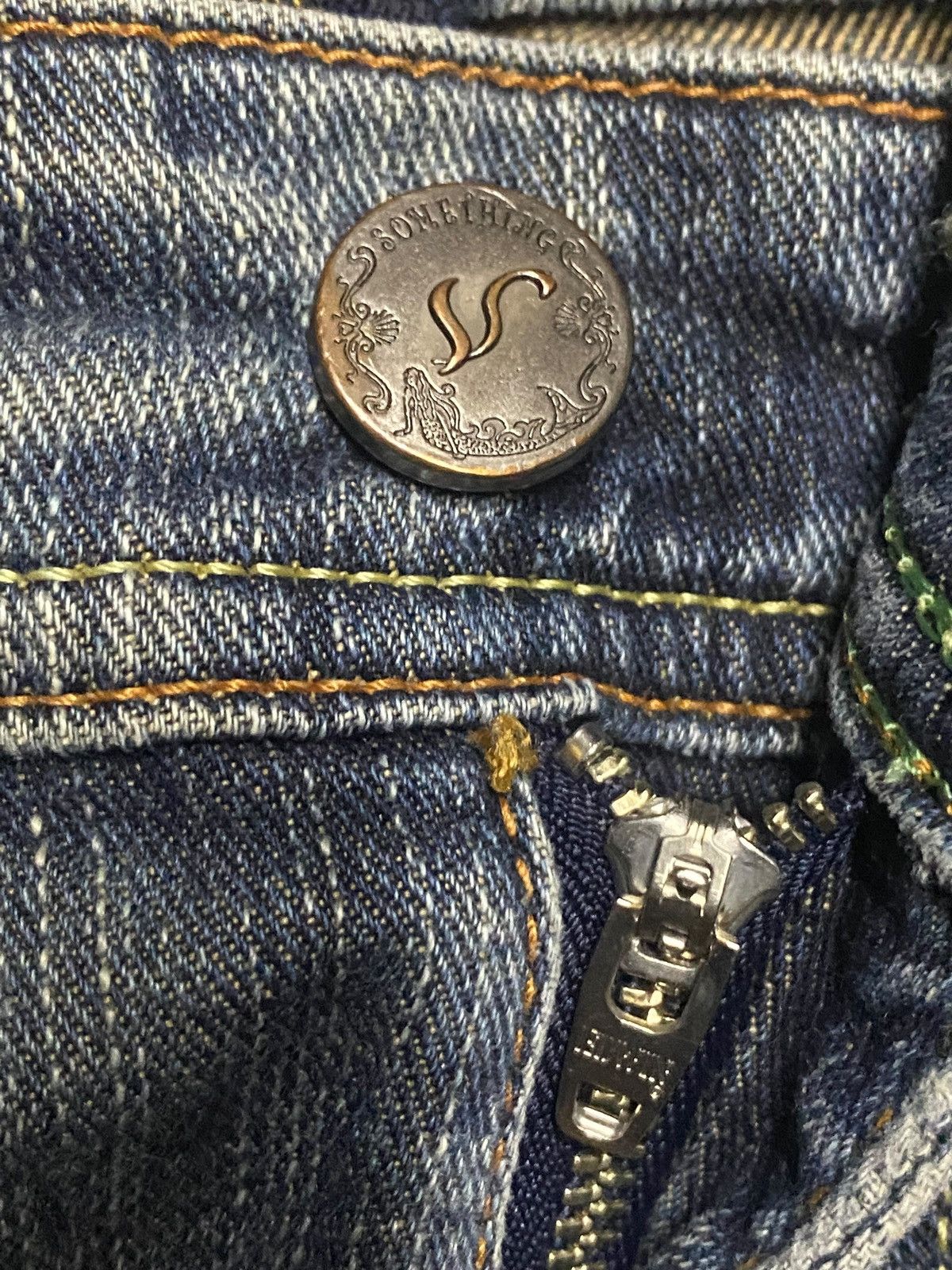 Edwin Vintage Edwin Vienus Jeans Flare Denim Size 27" / US 4 / IT 40 - 11 Thumbnail