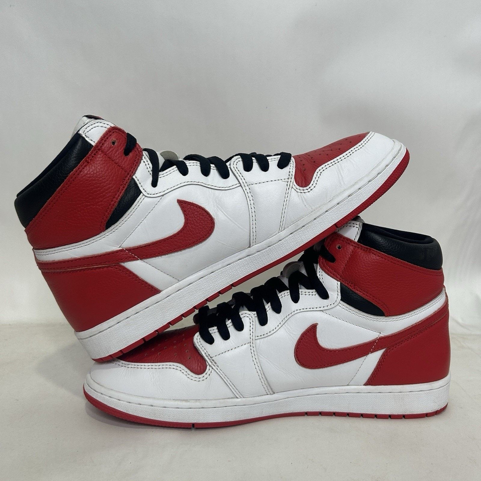 Jordan Brand Nike Air Jordan 1 Retro High OG “Heritage/Red White Black" Size US 13 / EU 46 - 3 Thumbnail