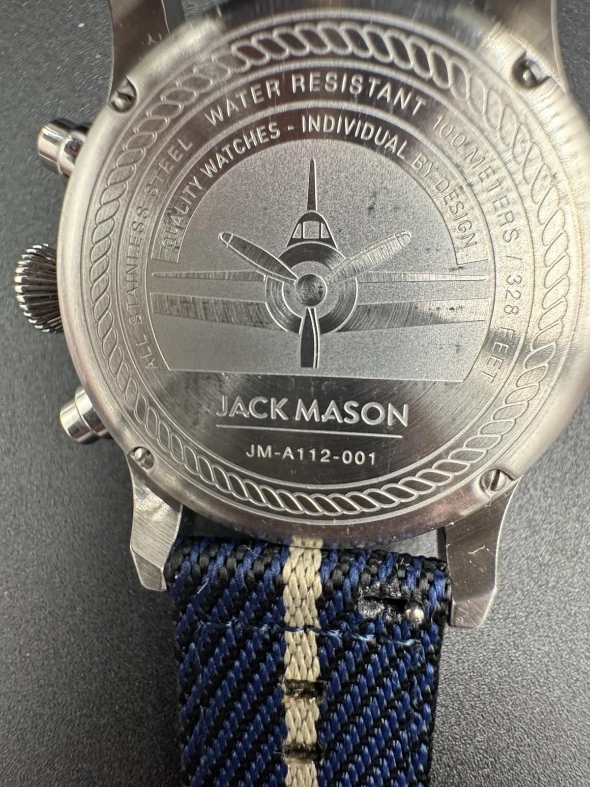 Other Jack Mason Aviation Nylon Band Men's Analog Watch Luminous J Size ONE SIZE - 8 Thumbnail