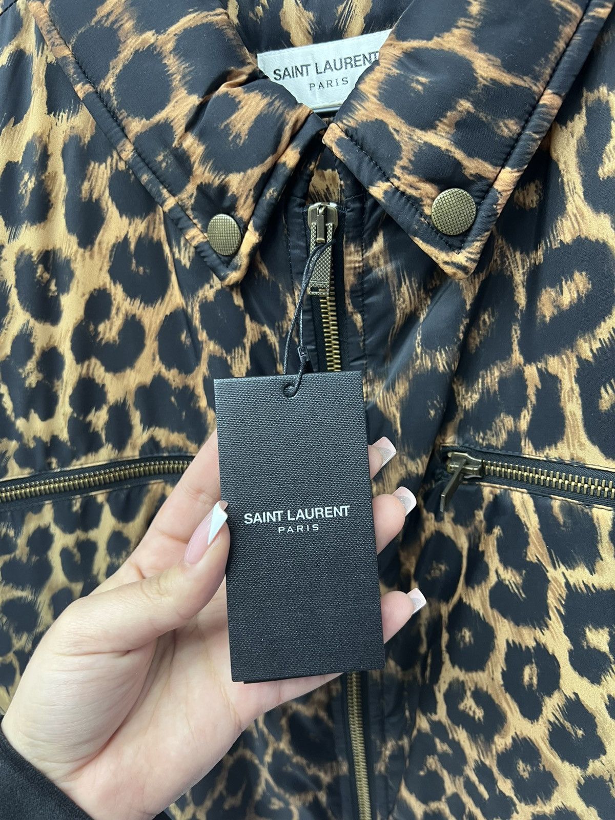 Saint Laurent Paris Saint Laurent Leopard Size M / US 6-8 / IT 42-44 - 5 Thumbnail