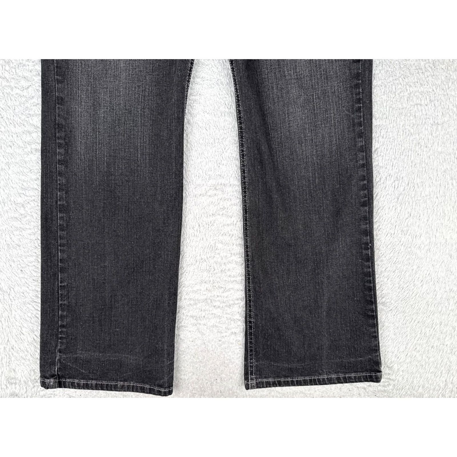 Gloria Vanderbilt Gloria Vanderbilt Jeans Giselle Bootcut Womens 14 Gray Mid Rise Stretch 34x32 Size 36" / US 14 / IT 50 - 2 Thumbnail