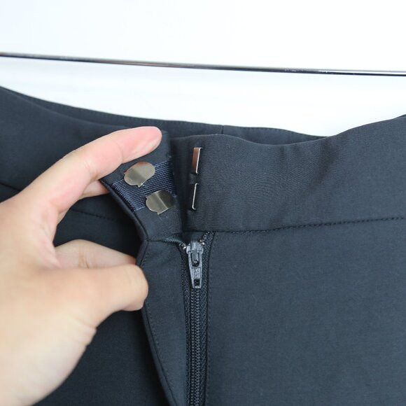 Armani Collezioni Armani Collezioni Classic Tailored Trouser Flat Front Pants Size 32" / US 10 / IT 46 - 4 Thumbnail